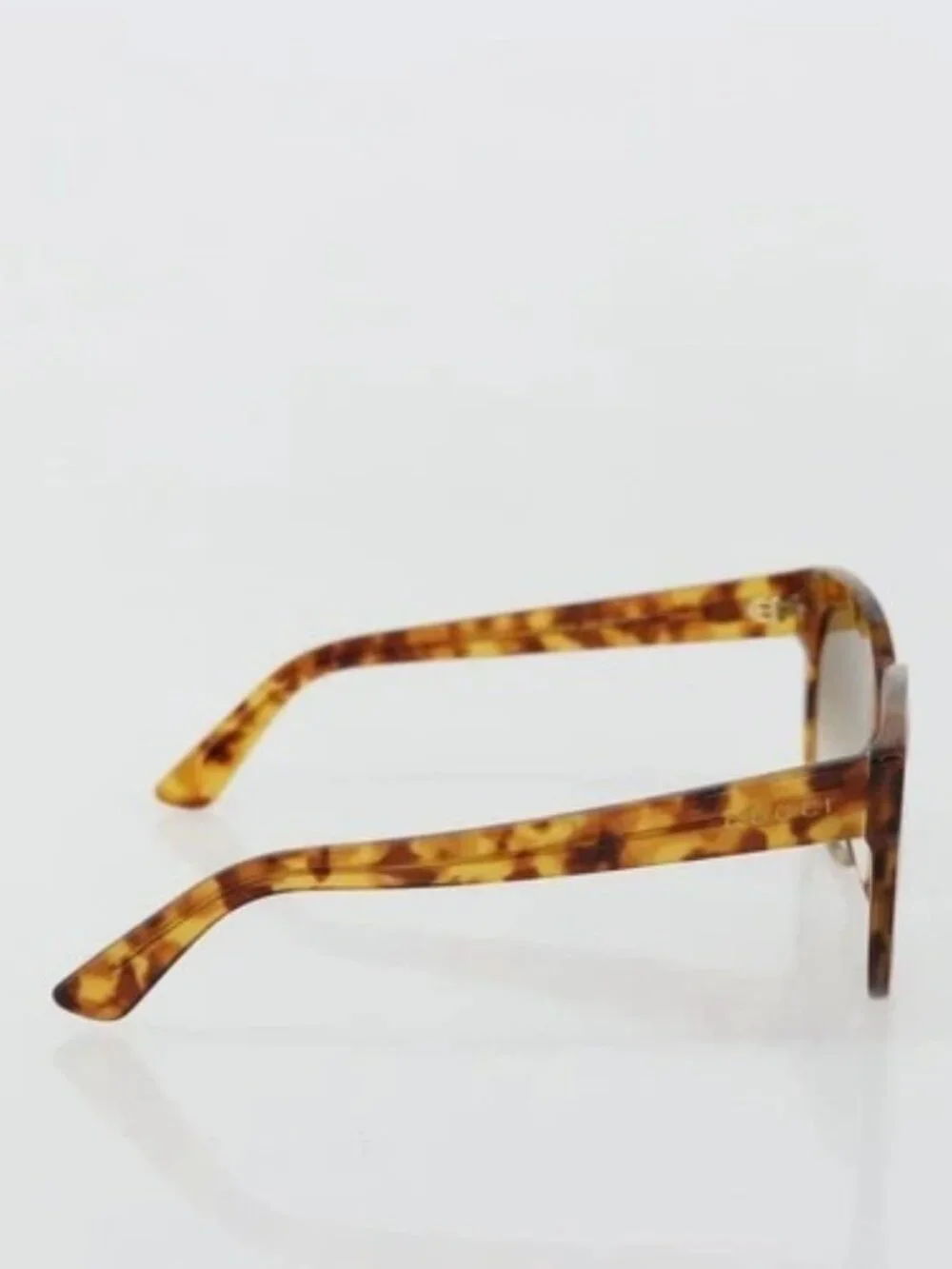 GUCCI Sunglasses plastic Brown GG0361S Auth hk3698